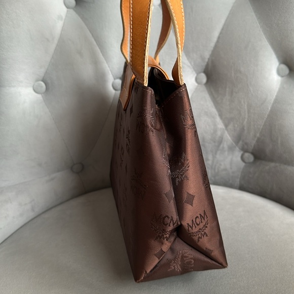 MCM Nylon Top Handle Bag - Picture 7 of 17